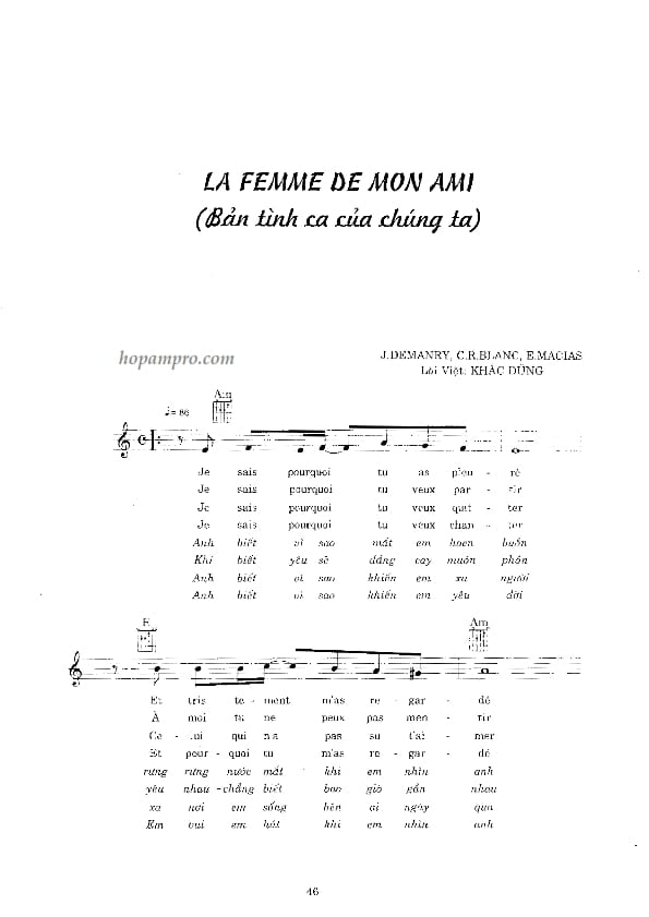 La Femme De Mon Ami-Ban tinh ca cua chung ta 01_001