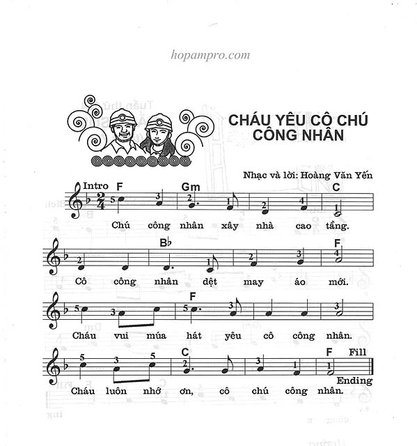 Chau yeu co chu cong nhan - sheet