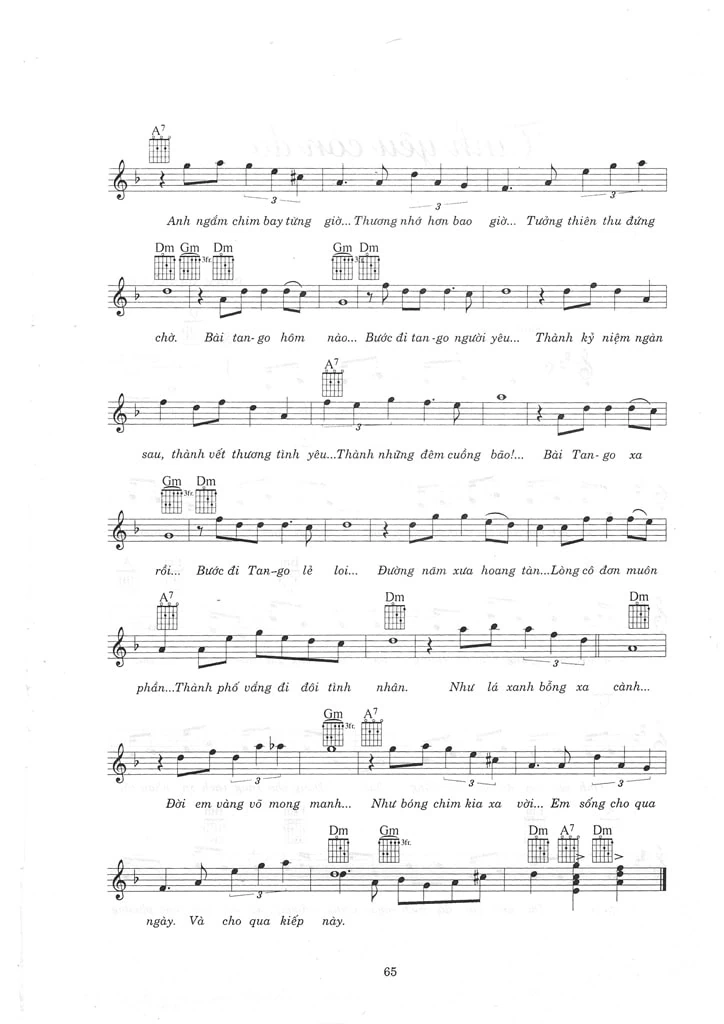 Tango di vang - sheet 02