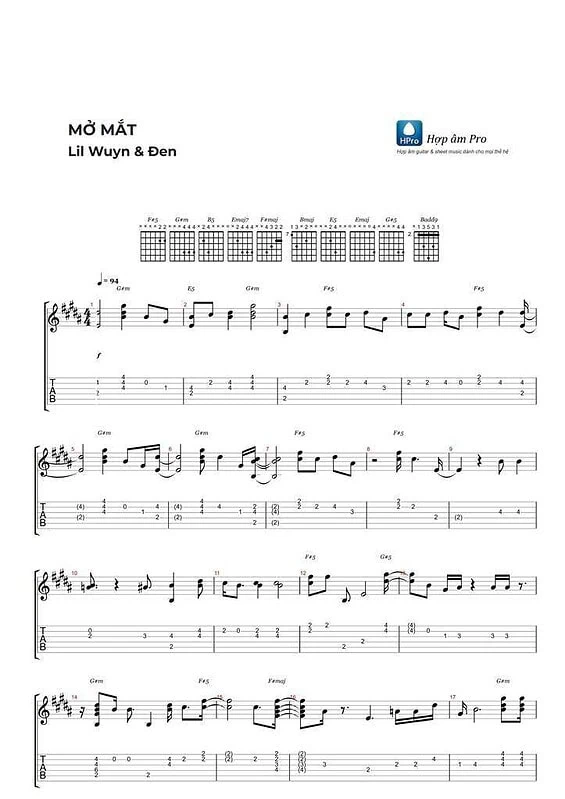 Mo mat - Den - sheet