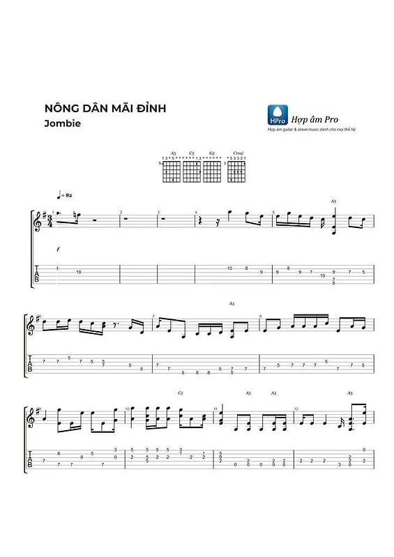 Nong dan mai dinh - Jombie - sheet